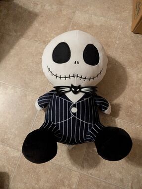 Nightmare Before Christmas Jack Skellington Weighted Plush